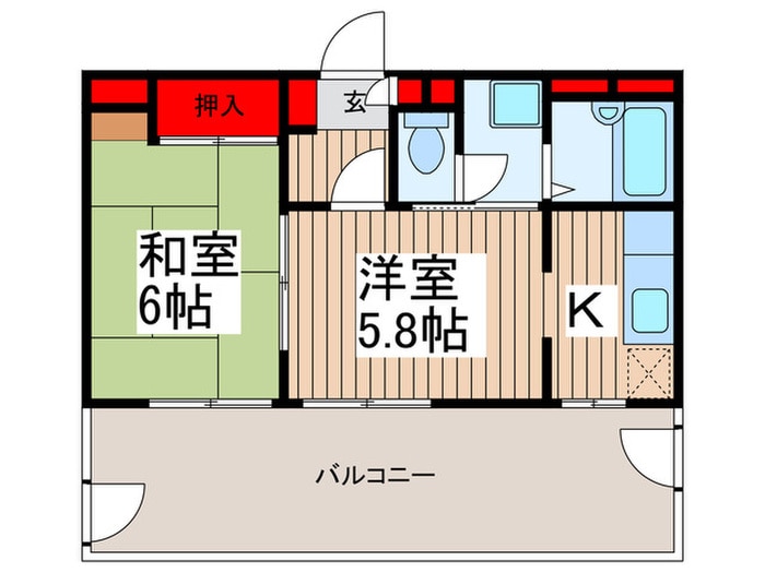 間取り図 エントピアアオバ