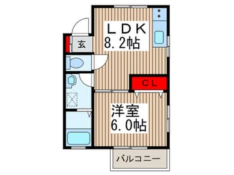 間取図 クレア