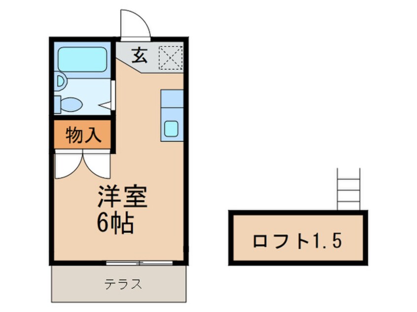 間取図 コーポ広田