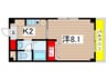 ステラコ－ト 1Kの間取り