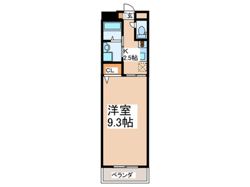 間取図 レ－ヴダンジュⅠ