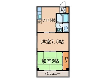 間取図 Ｋハイツ