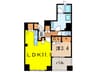 LiveFlat茅場町 1LDKの間取り