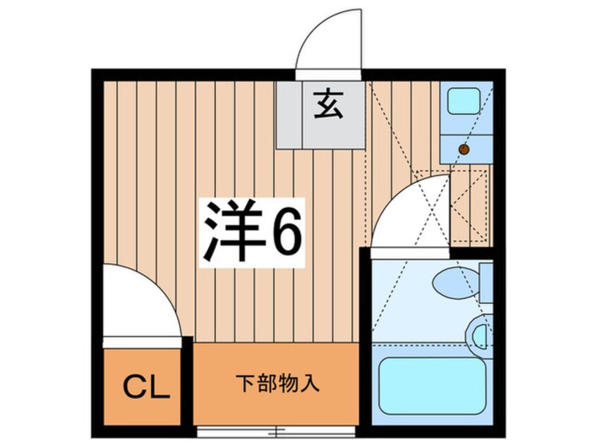 間取図 エルム南林間