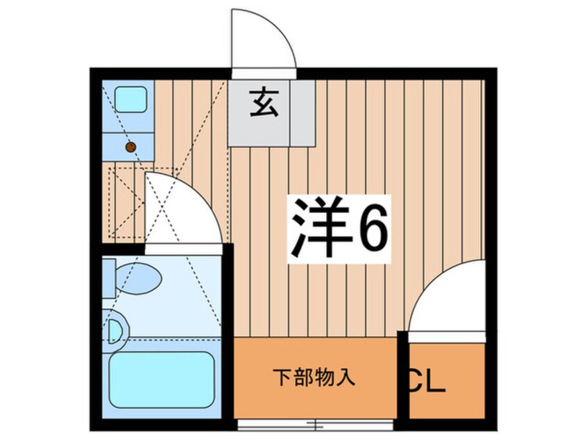 間取図 エルム南林間