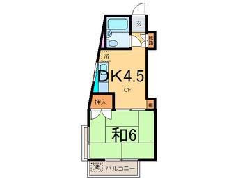 間取図 スト－ク玉川