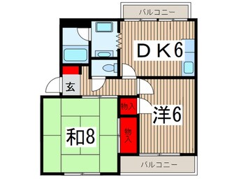 間取図 パ－クハイム大村