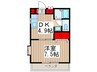 Ｍｉａｃａｓａ 1DKの間取り