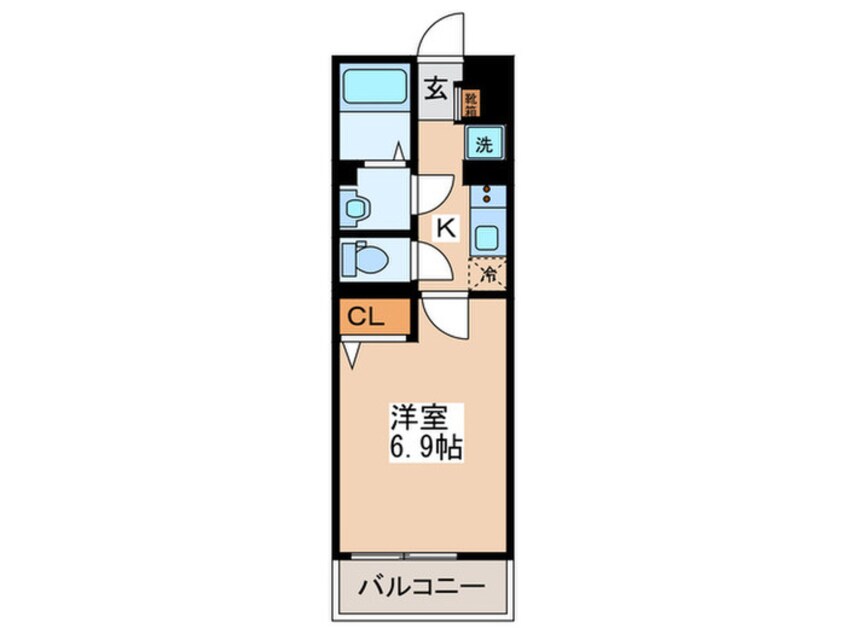 間取図 リブリ・白浜