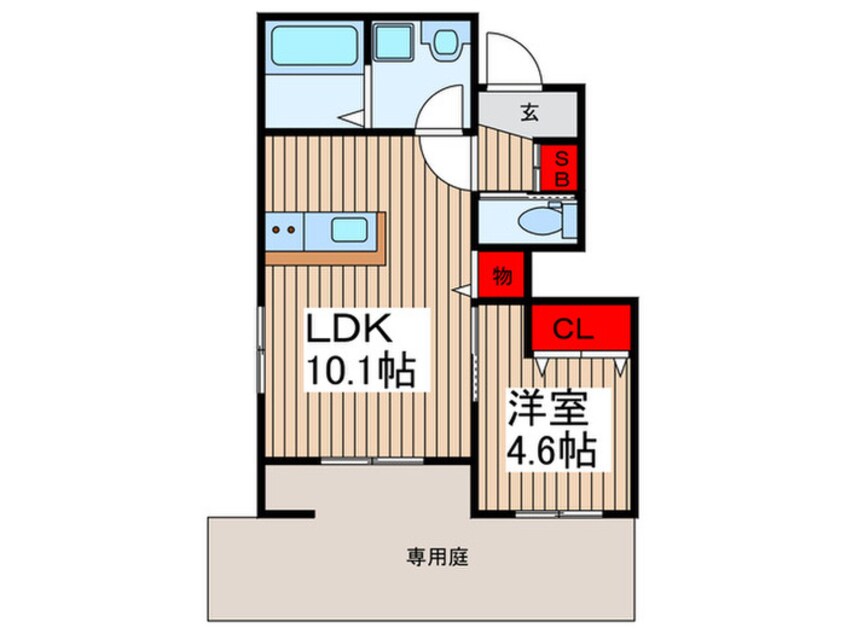 間取図 Ｒｉｌａｓｓａｎｔｅ