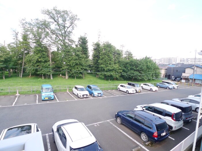 室内からの展望 ルワイエ向陽