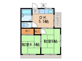間取図 ハイツ太田