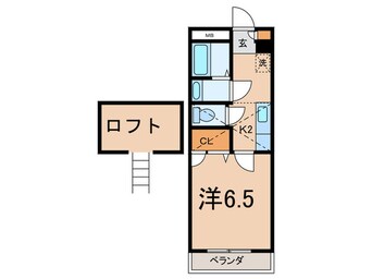 間取図 プリムヴェ－ルソレイユⅡ番館