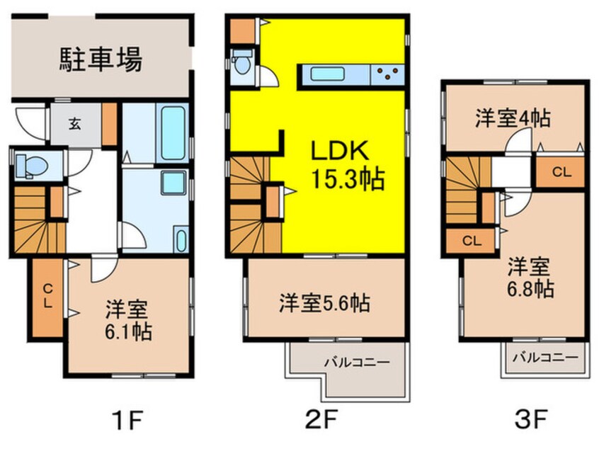 間取図 Kolet板橋四葉＃06