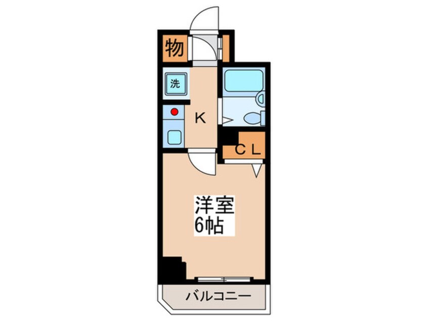 間取図 リバティ浜田山