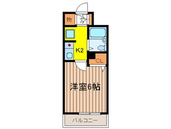間取図 リバティ浜田山