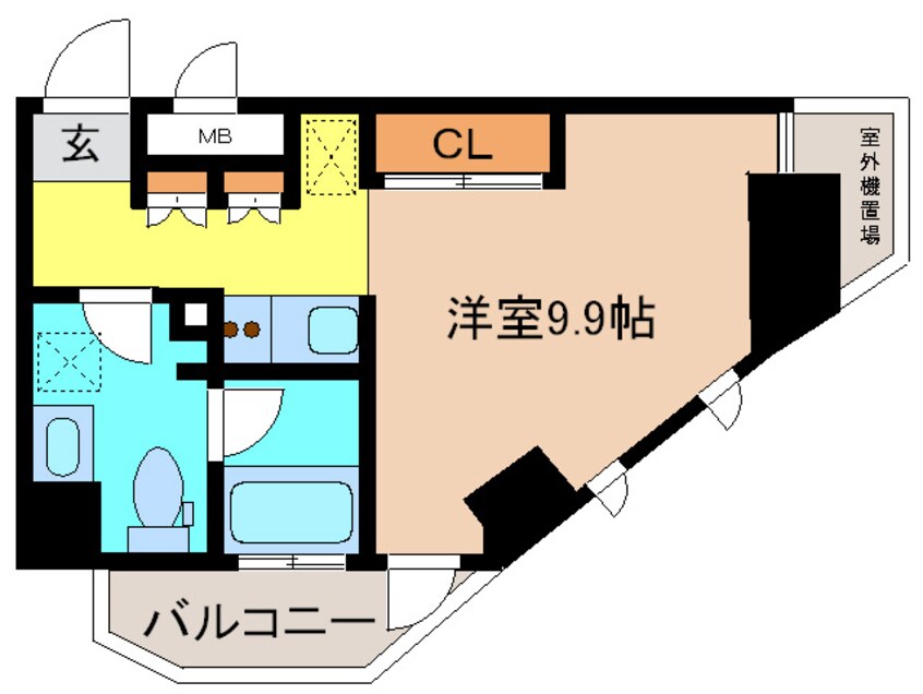 間取図 コンフォリア浅草橋ＤＥＵＸ