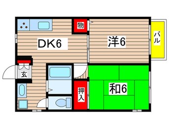 間取図 アルスピア2