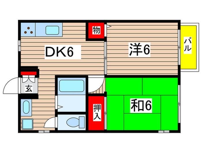 間取り図 アルスピア2