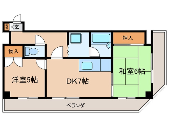 間取り図 田丸ビル
