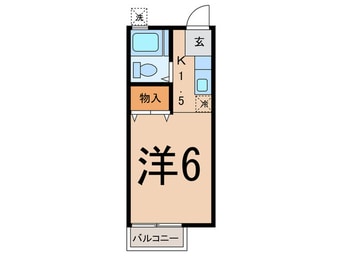 間取図 ハイツ小川