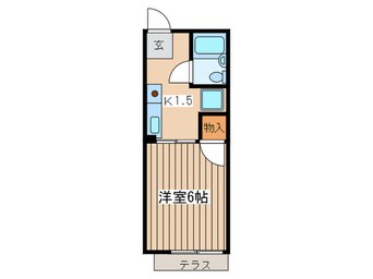 間取図 メゾン玉川