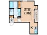 サニーハウス 1Kの間取り