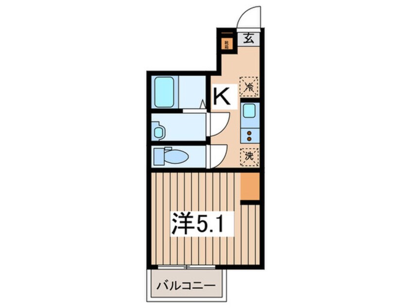 間取図 カインドネス中央林間