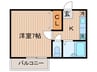 フォンテ－ヌ沼袋 1Kの間取り