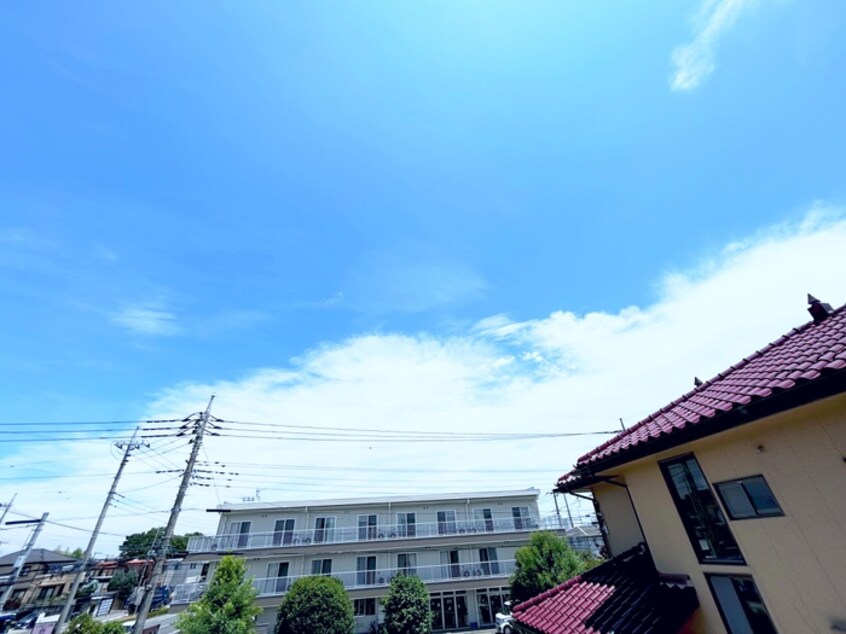 室内からの展望 メルヴェーユイイダ芝原