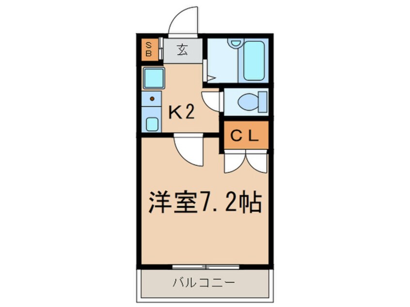 間取図 アトレ駒沢