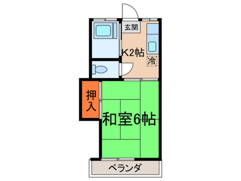 間取図 天神町スカイライト