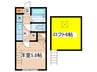 グランドール高円寺 1Kの間取り