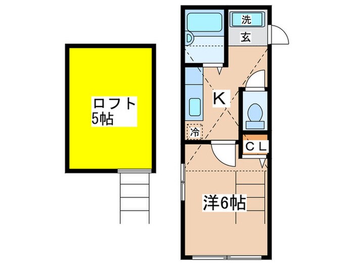 間取り図 グランドール高円寺