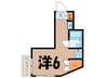 日神パレステ－ジ代田橋 1Rの間取り