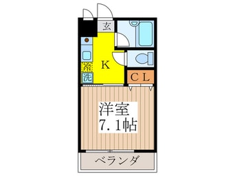 間取図 プライム武蔵境