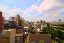 室内からの展望 ﾊﾟｰｸｱｸｼｽ台東根岸　２階～８階