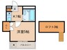 レオパレスゆき 1Kの間取り