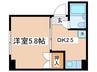 アゼリアガーデン 1DKの間取り