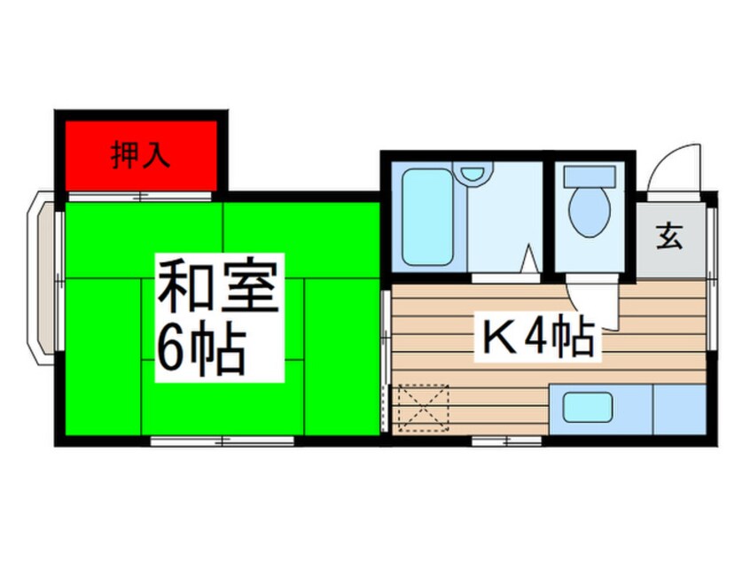 間取図 サニーハイツ