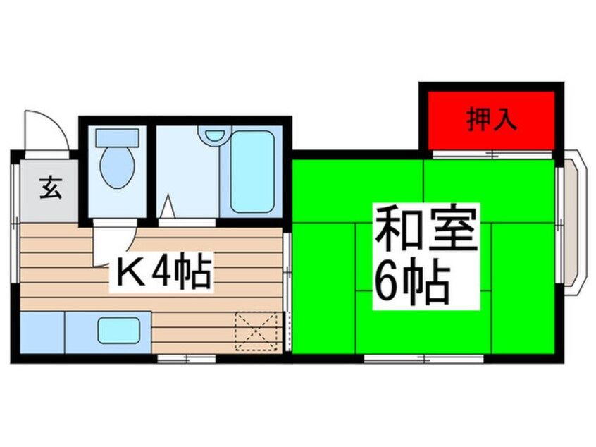 間取図 サニーハイツ