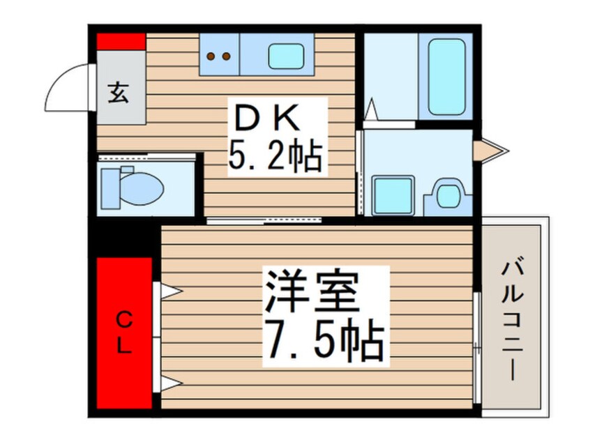 間取図 AQUE20