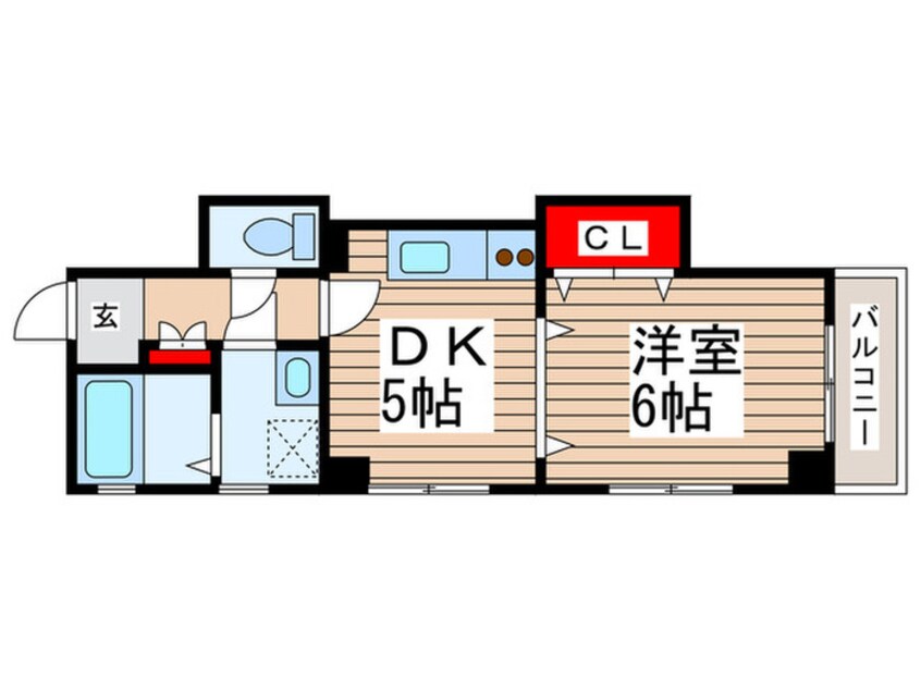 間取図 ラフィ－ヌ・昴