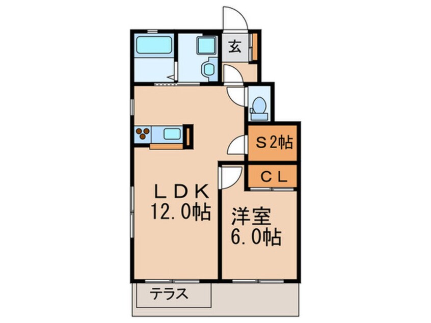 間取図 ラ・ソノリティⅡ