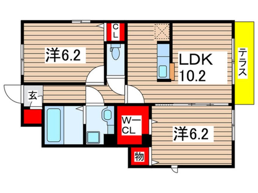 間取図 シャルマン