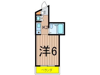 間取図 ホ－ムズ駒沢