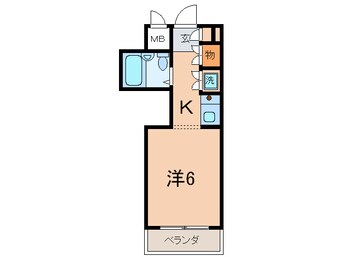 間取図 ホ－ムズ駒沢