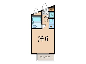 間取図 ホ－ムズ駒沢