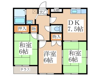 間取図 アピアコヌマ