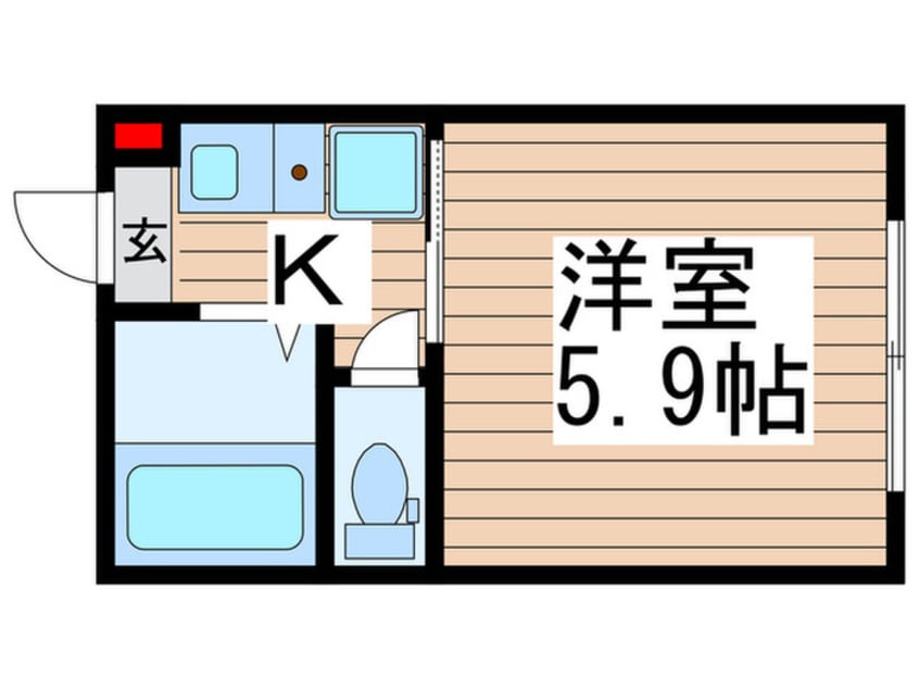 間取図 BUNCA北千住